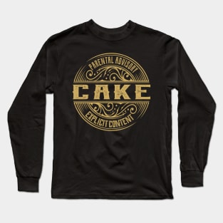 Cake Vintage Ornament Long Sleeve T-Shirt